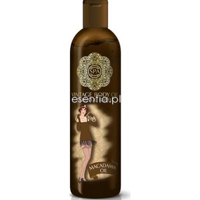 SPA Vintage Body Oil  Olejek do kąpieli z olejem makadamia 200 ml