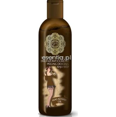 SPA Vintage Body Oil  Peeling dwufazowy z olejkiem makadamia 130 ml