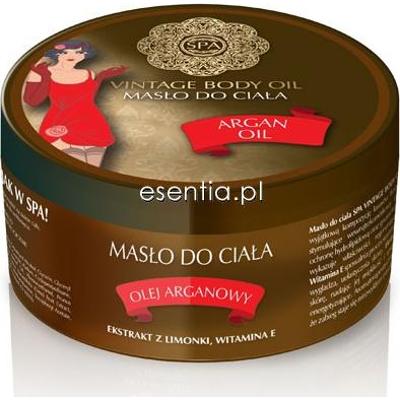 SPA Vintage Body Oil  Masło do ciała z olejem arganowym 200 ml