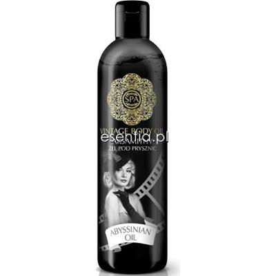 SPA Vintage Body Oil  Aksamitny żel pod prysznic z olejem abisyńskim 200 ml