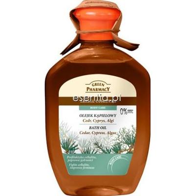 Green Pharmacy  Olejek kąpielowy Cedr, Cyprys i Algi 250 ml