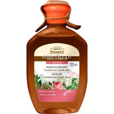 Green Pharmacy  Olejek kąpielowy Sandałowiec, Noroli i Róża 250 ml