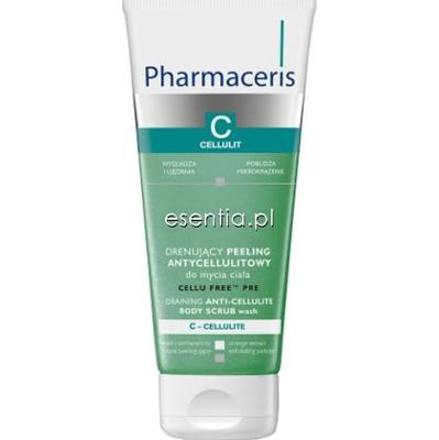 Pharmaceris Pharmaceris C Drenujący peeling antycellulitowy do mycia ciała Cellu Free Pre 225 ml