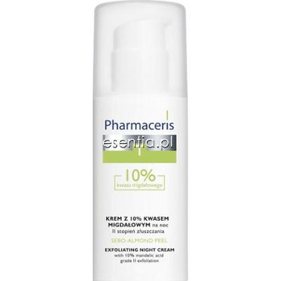 Pharmaceris Pharmaceris T Krem z 10% kwasem migdałowym na noc Sebo-Almond Peel 10% 50 ml