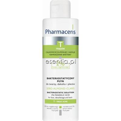 Pharmaceris Pharmaceris T Płyn bakteriostatyczny do twarzy, dekoltu i pleców 2% kwasu migdałowego Sebo-Almond-Claris 190 ml