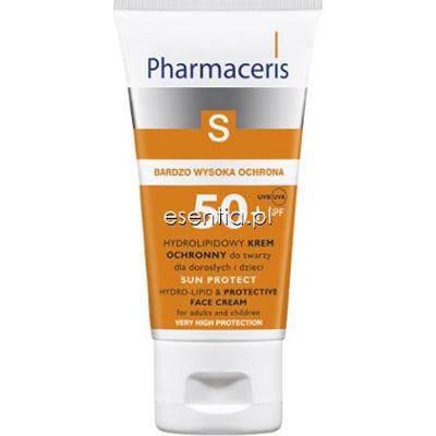 Pharmaceris Pharmaceris S Hydrolipidowy krem ochronny do twarzy Sun Protect SPF50+ 50 ml