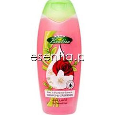 Beutisa  Szampon z odżywką z różą i rumiankiem 415 ml