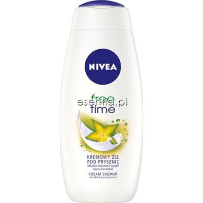 NIVEA  Kremowy żel pod prysznic Free Time 250 ml lub 500 ml