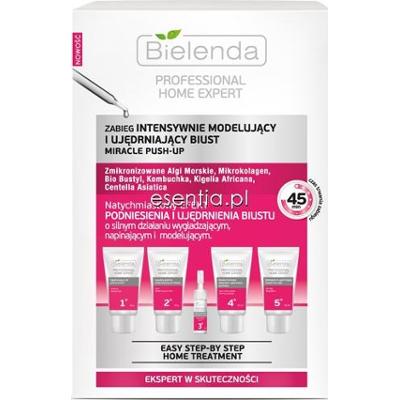 Bielenda Professional Home Expert Zabieg intensywnie modelujący i ujędrniający biust Miracle Push-up 