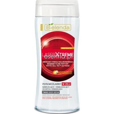 Bielenda  Laser Xtreme Nawilżająco - odmładzający płyn micelarny w żelu do mycia i demakijażu 