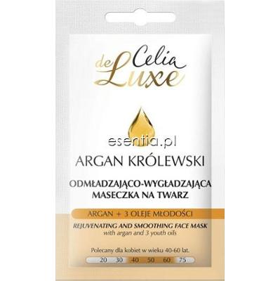 Celia  De Luxe Argan Królewski Odmładzająco - wygładzająca maseczka na twarz 7 ml