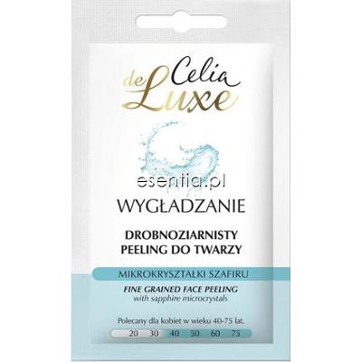 Celia  De Luxe Wygładzanie Drobnoziarnisty peeling do twarzy 7 ml