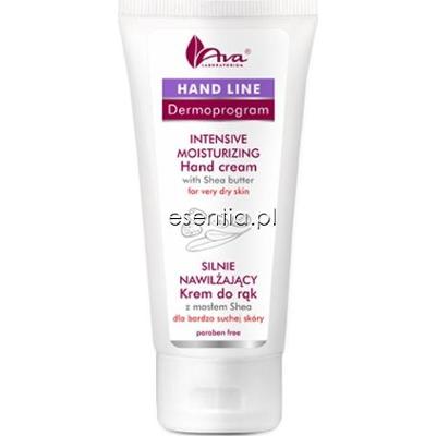 Ava  Hand Line Silnie nawilżający krem do rąk z masłem shea 100 ml