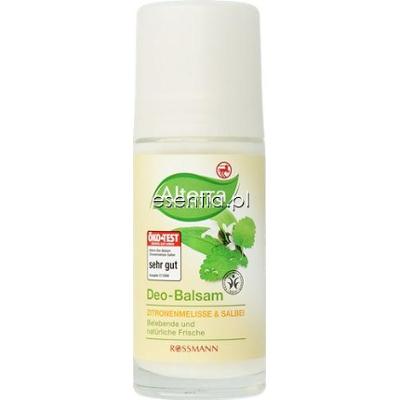 Alterra  Dezodorant w kulce z balsamem Melisa i Szałwia lekarska 50 ml