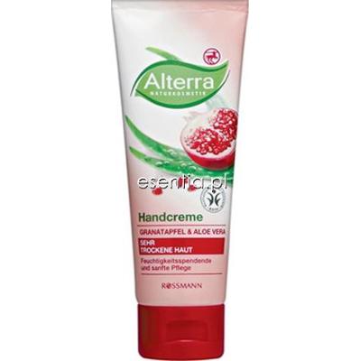 Alterra  Krem do rąk Granat i Aloes 75 ml
