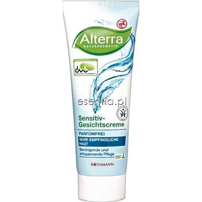 Alterra  Krem do twarzy Sensitiv bezzapachowy 50 ml