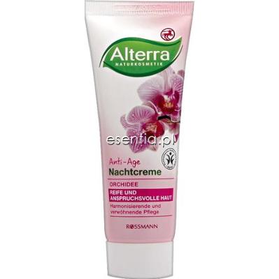Alterra  Krem przeciwzmarszczkowy na noc Orchidea 50 ml