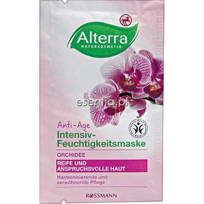 Alterra  Maseczka przeciwzmarszczkowa intensywnie nawilżająca Orchidea 2x7,5 ml