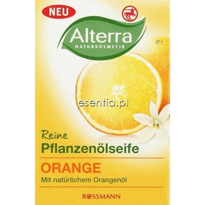 Alterra  Mydło z olejami roślinnymi Pomarańcza 100 g