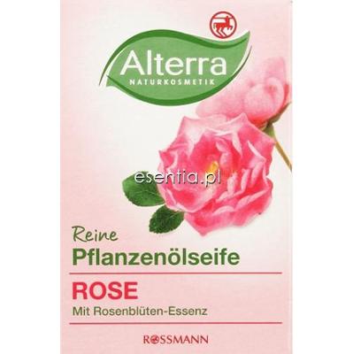 Alterra  Mydło z olejami roślinnymi Róża 100 g
