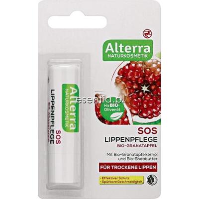 Alterra  Pomadka do ust SOS Granat 4,5 g