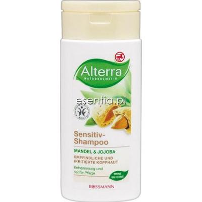 Alterra  Szampon łagodny do wrażliwej skóry głowy Migdał i Jojoba 200 ml