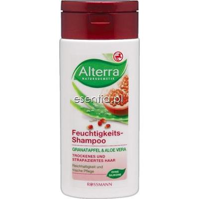 Alterra  Szampon nawilżający Granat i Aloes 200 ml