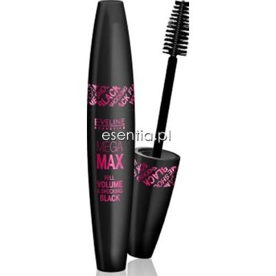 Eveline  Tusz do rzęs Mega Max Full Volume & Shocking Black 