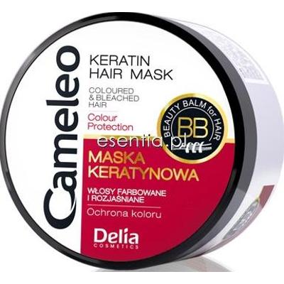 Delia  Cameleo Maska keratynowa, włosy farbowane i rozjaśniane 