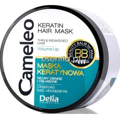 Delia  Cameleo Maska keratynowa, włosy cienkie i osłabione 
