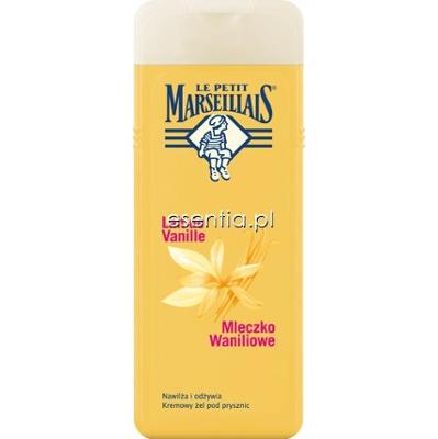 Le Petit Marseillais  Żel pod prysznic Lait de Vanille - Mleczko waniliowe 250 ml lub 400 ml