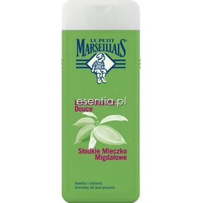 Le Petit Marseillais  Żel pod prysznic Lait d'Amande Douce - Słodkie mleczko migdałowe 250 ml lub 400 ml