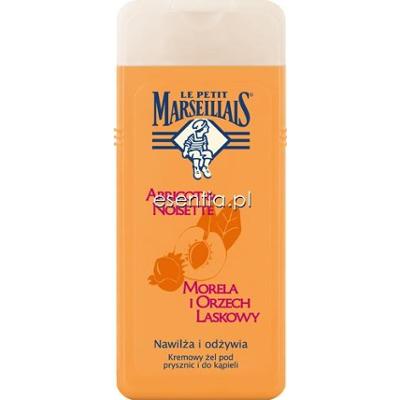Le Petit Marseillais  Żel pod prysznic i do kąpieli Abricot & Noisette - Morela i Orzech laskowy 650 ml