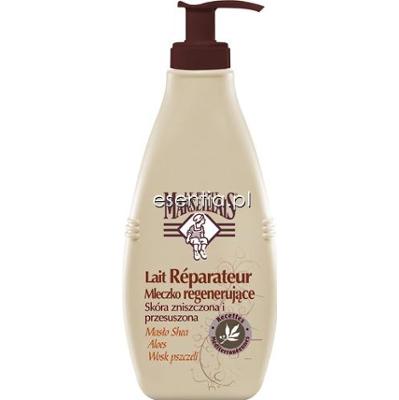Le Petit Marseillais  Mleczko regenerujące Lait Reparateur - Masło shea, Aloes, Wosk pszczeli 250 ml