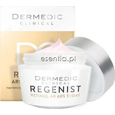 Dermedic Clinical Regenist Retinol AR ARS 5° Day Naprawczy krem intensywnie wygładzający na dzień 50 g