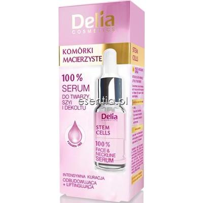 Delia  100% Serum do twarzy, szyi i dekoltu Komórki Macierzyste 10 ml