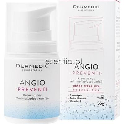 Dermedic  Angio Preventi Krem na noc minimalizujący rumień 55 g