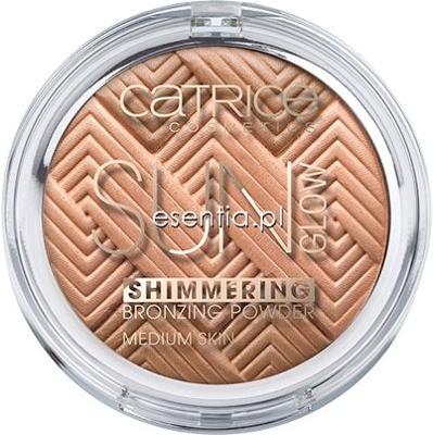 Catrice  Puder brązujący rozświetlający Sun Glow Shimmering Bronzing Powder 