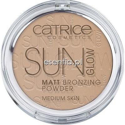 Catrice  Puder brązujący matujący Sun Glow Matt Bronzing Powder 
