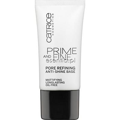 Catrice  Baza wygładzająca i matująca Prime And Fine Pore Refining Anti-shine Base 