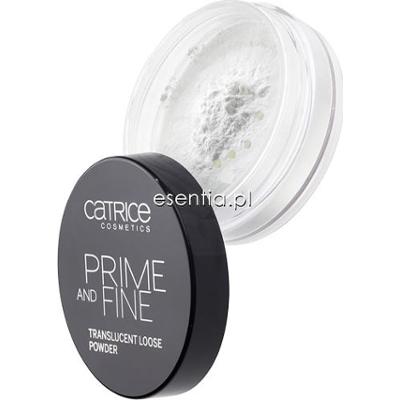 Catrice  Puder sypki transparentny Prime And Fine Translucent Loose Powder 