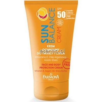 Farmona  Sun Balance Krem ochronny do twarzy i ciała SPF50 50 ml