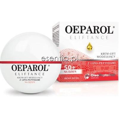 Oeparol  Eliftance Krem-lift modelujący z lipo-peptydami 50+ na dzień dla skóry suchej 50 ml