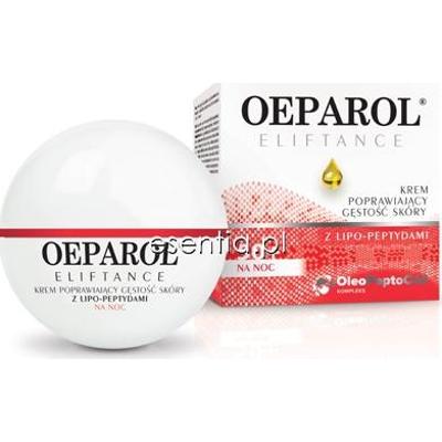 Oeparol  Eliftance Krem poprawiający gęstość skóry z lipo-peptydami 50+ na noc 50 ml