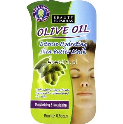 Beauty Formulas  Oliwkowa maseczka intensywnie nawilżająca 15 ml