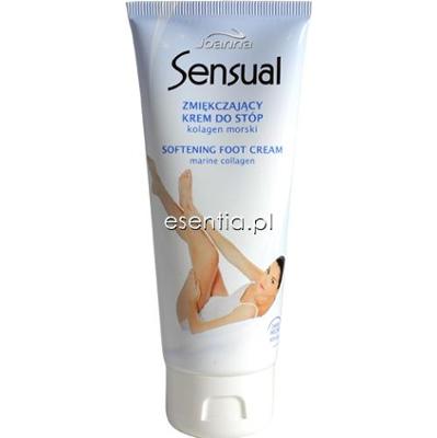 Joanna  Sensual Zmiękczający krem do stóp kolagen morski 100 g
