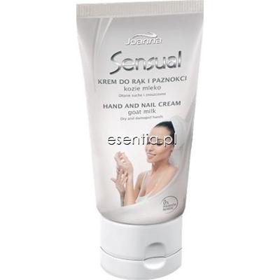 Joanna  Sensual Krem do rąk i paznokci kozie mleko 100 g
