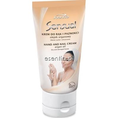 Joanna  Sensual Krem do rąk i paznokci olejek arganowy 100 g