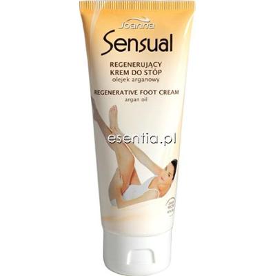 Joanna  Sensual Regenerujący krem do stóp olejek arganowy 100 g
