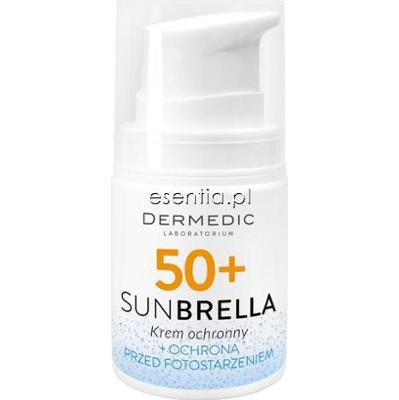 Dermedic  Sunbrella Krem ochronny SPF50+ ochrona przeciw fotostarzeniem 55 g